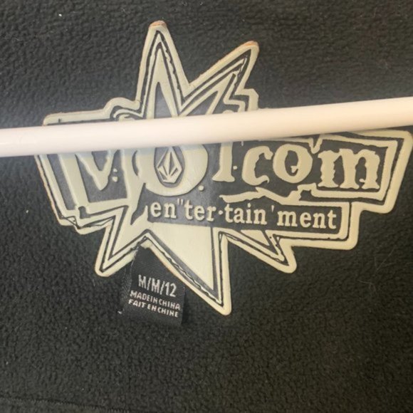 Volcom Black Assymetrical Bond With Me Jacket - Picture 3 of 5